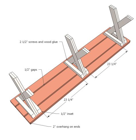 Diy Picnic Table, Picnic Table Plans, Picnic Table Bench, Wood Table Diy, X Bench, Picnic Bench, Bench Plans, Diy Bench, Diy Table