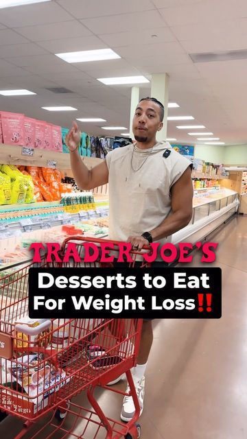 Trent Harrison | Online Fitness Coach on Instagram: "If you shop at Trader Joe’s and you love desserts, these are must grab low calorie desserts for your weight loss journey‼️  DM “ready” if you want to learn how to lose 20-30+ lbs and build lean muscle without restrictive dieting.   #protein #fitness #fitnesstips #nutrition #weightloss #fatloss #grocerystore #groceryhaul #traderjoes #icecream #desserts" Trader Joe Desserts, Trader Joe’s Dessert, Trent Harrison, Weight Watchers Recipes Desserts, Online Fitness Coaching, Low Calorie Desserts, Grocery Haul, Online Fitness, Dessert Display