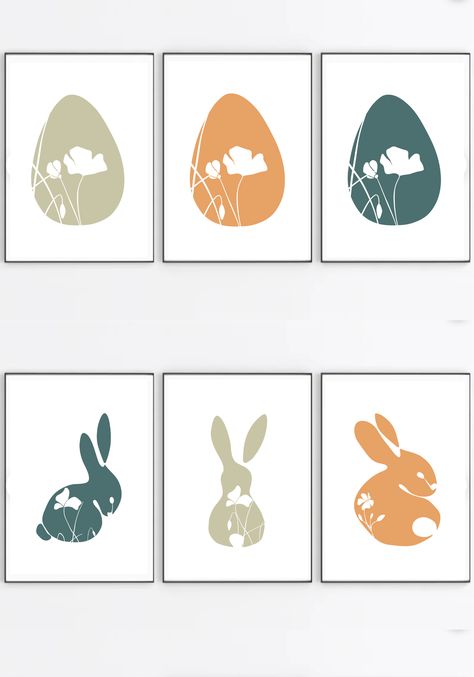 Create a space you want with these beautiful minimalistic easter prints.

Instant Download Easter Wall Art, Wall Art Minimal, Easter Prints, Instant Art, Easter Printables, Art Minimal, Easter Decorations Diy Easy, Easter Card, Plant Art