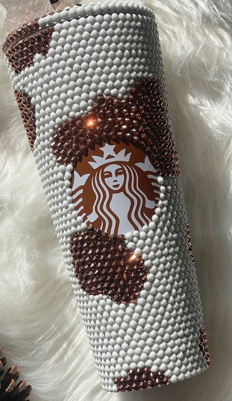 Chocolate Cow Print Rhinestone Tumbler Brown Cow Print Bling | Etsy Cow Print Starbucks Cup, Cow Rhinestone Tumbler, Cow Starbucks Cup, Brown Cow Print, Cow Tumbler Cup, Cow Print Cups, Cow Print Tumbler, Cow Print Room, Bling Cups