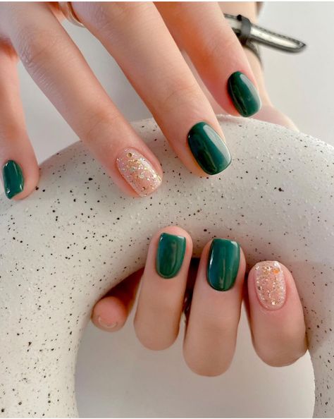 Queen Nails, Asian Nails, Fall Acrylic Nails, Nails Only, Types Of Nails, Green Nails, Swag Nails, Winter Nails, Short Nails