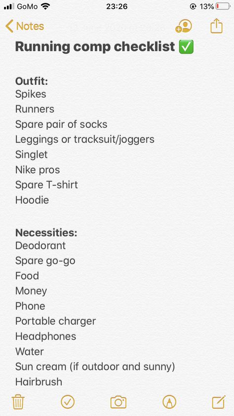 What To Pack For A Cross Country Meet, Field Day Essentials, What To Put In Your Cross Country Bag, Cross Country Bag Checklist, Track And Field Essentials, Track And Field Checklist, What To Pack In A Track And Field Bag, Track Meet Checklist, Cold Track Practice Outfits