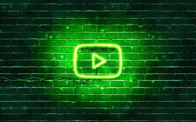 Télécharger fonds d'écran Youtube logo vert, 4k, vert brickwall, Youtube logo, marques, Youtube néon logo Youtube pour le bureau libre. Photos de bureau libre Iphone Logo, Logo Youtube, Iphone 2g, Logo Facebook, Game Logo Design, Dark Green Aesthetic, Neon Logo, Green Screen Video, Green Screen Video Backgrounds