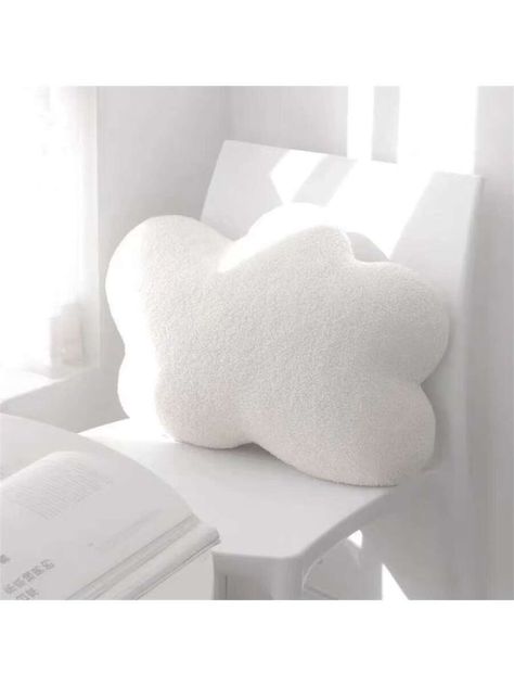 1pc 24-inch Soft Cloud Shaped Pillow For Home Decor, Bedding, Sofa, Gift For FriendsI discovered amazing products on SHEIN.com, come check them out! Pastel Aesthetic Bedroom, Dekorasi Halloween, Cloud Cushion, Kawaii Room, Cute Pillows, White Cloud, Cute Room Decor, Plush Pillow, Room Inspiration Bedroom