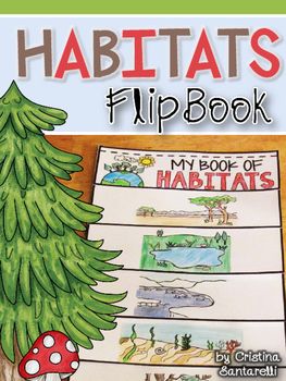 *Habitats The Habitats flip book includes 5 differentiated versions of the flip book. One where students can trace the Habitats sentence, one where students can trace the Habitats word, one where students can write an animal of the habitat, one where students can write the animal and name of the habitat, and one blank. Habitats And Communities Grade 4, Habitats For Preschool, Special Education Science, Habitat Activities, Ocean Forest, Ocean Food, Animal Lessons, Second Grade Science, Chicken Life