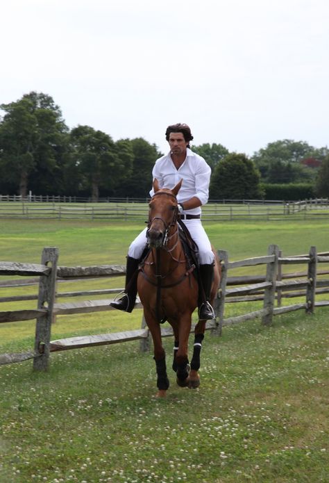 Nacho Figueras & his horse too Polo Sports Aesthetic, Nacho Figueras, Man On Horse, Fits Aesthetic, Old Money Aesthetic, Equestrian Style, Horse Rider, Nachos, Old Money