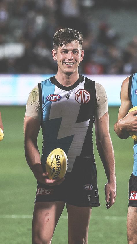 Zak Butters Port Adelaide Football Club Retro Kit AFL | Sports Aesthetic Wallpaper Zak Butters Port Adelaide, Port Adelaide Football Club, Zak Butters, Afl Wallpaper, Afl Aesthetic, Sports Aesthetic Wallpaper, Motogp Wallpapers, Afl Players, Zhou Guanyu