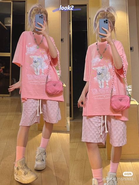 Pink Tomboy Outfit, Pink Tomboy, Genderqueer Fashion, Practice Outfits, Tomboy Outfits, Tomboy Style Outfits, Androgynous Fashion, Swaggy Outfits, Tomboy Fashion