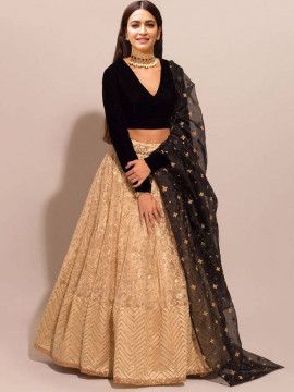 Stylish Lehenga, Black Lehenga Choli, Jacket Lehenga, Net Lehenga Choli, Pakistani Lehenga, Lehenga Choli For Women, Choli For Women, Raw Silk Lehenga, Black Lehenga