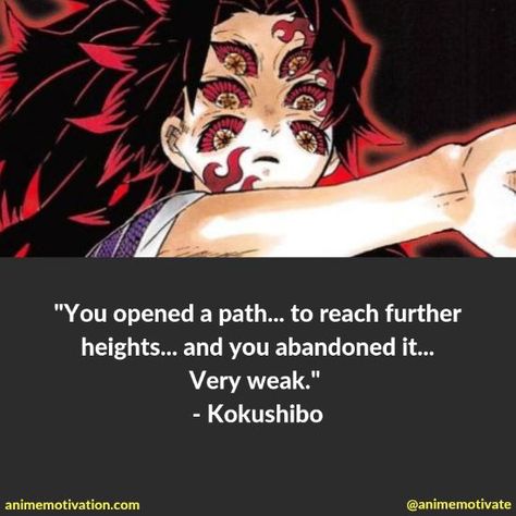 kokushibo quotes demon slayer 1 Profile Demon Slayer, Demon Quotes, Meaningful Anime Quotes, Demon Slayer Quotes, Raw Quotes, Journal Book Ideas, Demon Slayer Scenes, Demonic Quotes, Tsugikuni Twins