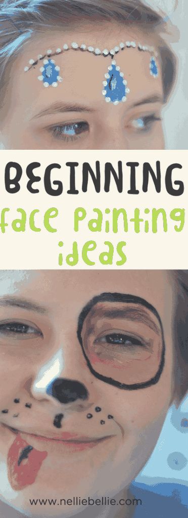 Face painting ideas for beginners. Face painting tutorials for 4 simple ideas that all kids will love! via @huttonjanel Children Face Painting, Easy Face Painting Ideas, Face Painting Ideas For Kids, Easy Face Painting, Face Painting Ideas, Face Painting Tutorials, Painting Ideas For Beginners, Face Painting Easy, Kids Face Paint