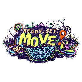 Ready Set Move Vbs, Orange Vbs, Childrens Ministry Decor, Vacation Bible School Themes, Here There And Everywhere, Vbs 2023, Notes To Parents, Lyrics To Live By, Vbs Themes