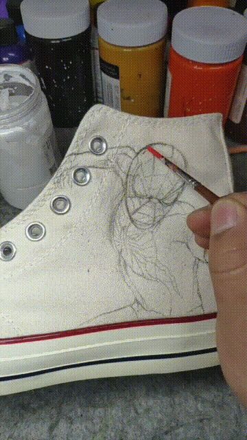 Boty Converse, Shoe Art, Diy Shoes, Painted Shoes, Art Plastique, Art Art, Diy Fashion, Diy Art, Diy Clothes