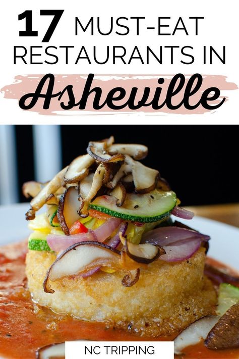 These are best restaurants in Asheville, NC! Find out where to eat in Asheville by reading this guide written by NC locals. We'll tell you the best foodie spots in Asheville! North Carolina travel | NC | USA #wheretoeat #Asheville Asheville Restaurants, North Carolina Travel, Bulgogi Beef, Casual Restaurants, Asheville North Carolina, Restaurant Guide, Love Eat, Breakfast Time, Asheville Nc