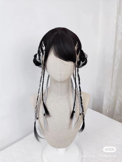 Acubi Aesthic Icons, Bangs Anime Hair, Hair Claims For Dr, Cute Kawaii Hairstyles, Fantasy Hair Styles, Kawaii Hairstyles Long, Hair Claim, Y2k Hairstyles, Kawaii Hairstyles