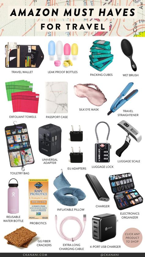 The best Amazon products for travel — everything you need to bring on your next trip! #travel #amazon #amazonprime #traveltips #packingtips #packing    Amazon things to buy on, Amazon finds, Amazon must haves, Amazon travel essentials, Amazon products, Amazon prime, Amazon travel products, what to buy on Amazon, travel packing, travel packing hacks, travel packing tips, travel packing list Travel Bag Essentials, Amazon Must Haves, Amazon Travel, Travel Essentials List, Silk Eye Mask, Best Amazon Products, Travel Must Haves, Travel Essentials For Women, Suitcase Packing