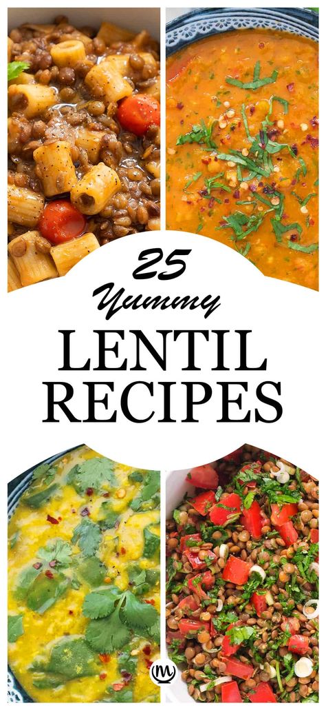 Not sure how to use your lentils? You're in the right place. This collection of scrumptious lentil recipes are a great place to start, full of ideas and cooking inspiration! #lentilrecipes #lentilsoups #lentilsalads Lentils Beans, Australia Food, Inexpensive Meals, Cheap Dinner Recipes, Lentil Recipes, Bariatric Recipes, Full Meal Recipes, Cooking Inspiration, Vegetarian Recipes Healthy