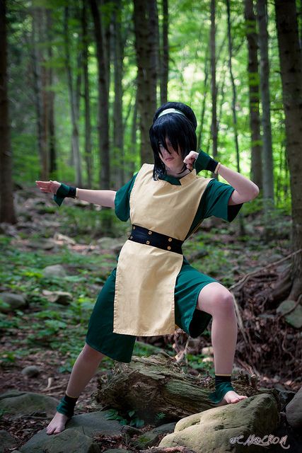 Toph Beifong Costume, Toph Beifong Fire Nation Outfit, Toph Cosplay Avatar, Kyoshi Warrior Halloween Costume, Toph Beifong Cosplay, Toph Cosplay, Tylee Avatar Cosplay, Katara Costume, 2023 Cosplay