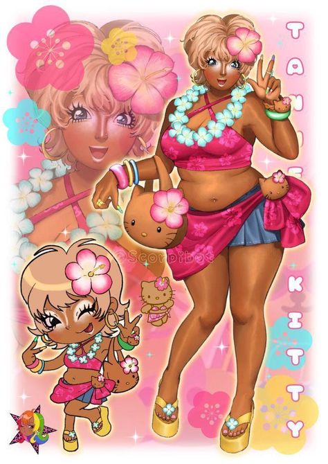 Charmmy Kitty, Gyaru Fashion, Swag Art, Arte Inspo, Wow Art, Cartoon Girl, Cute Art Styles, Sketchbook Art Inspiration, Art Block