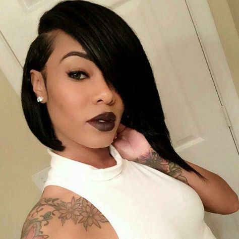 Weave Bob Hairstyles, Cute Bobs, Weave Bob, Black Bob Hairstyles, Bob Hair Styles, Quick Weaves, Short Bobs, Bob Cuts, Weave Styles