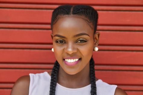 11 Two Cornrow Styles to Stay Glamorous in 2019 Two Lines Braids African, Line Braids African Hairstyles, Two Cornrows, Two Cornrow Braids, Big Cornrows, Cornrow Styles For Men, Cornrow Braid Styles, Cornrow Styles, Braided Hairstyles For Black Women Cornrows