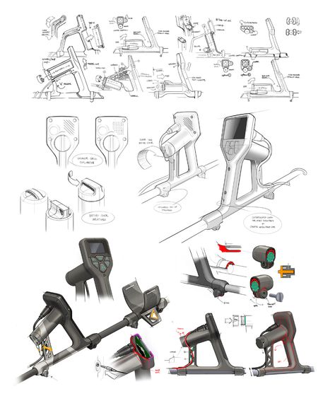 Gold Monster - Katapult Design Product Sketches, Industrial Design Sketch, Our Relationship, Metal Detector, The Low, Interface Design, Design Sketch, Low Cost, Industrial Design