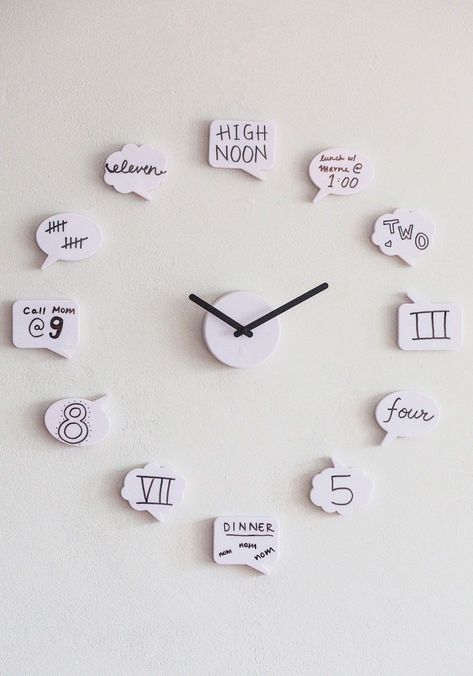 Zimmer Diy, Cute Clock, Easy Room Decor, Diy Crafts For Teens, Teen Girl Room, Dekor Diy, Teen Girl Bedroom, Teen Room Decor