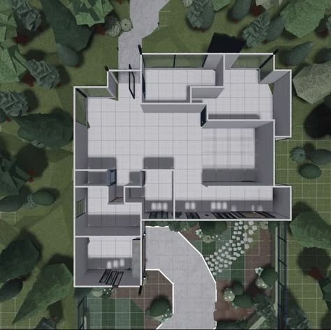 Roblox House Floor Plan, 1 Story Suburban House Bloxburg Layout, Morden House Layouts Bloxburg, Large House Layout Bloxburg, 70k Bloxburg House Layout, Bloxburg Minimalist House Layout, Bloxburg House Ideas 2 Floor Layout Big Modern, Big 1 Story House Layout Bloxburg, Bloxburg Mansion Exterior Layout