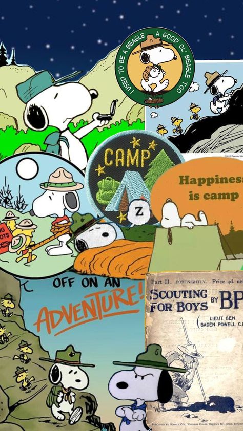 Scouting Snoopy vibes #scout #nature #camp #fyp #snoopy #scouting #escoteiros Beagle Scout Snoopy, Camp Gadgets, Snoopy Camping, Nature Camp, Boy Scout Camping, Camping Classroom, Camp Snoopy, Rock Tumbler, Scout Camping