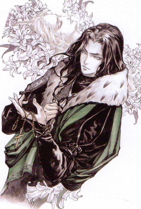 Genya Arikado Castlevania, Castlevania Game Art, Castlevania Dracula Art, Castlevania Manga, Castlevania Art, Dracula Castlevania, Ayami Kojima, Castlevania Dracula, Dracula Art