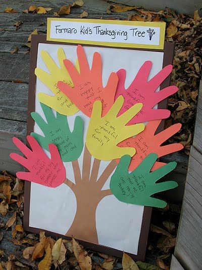 Kid's Thankful Tree Thankful Crafts, Thanksgiving Decorations Outdoor, Diy Thanksgiving Crafts, Thanksgiving Crafts For Toddlers, Easy Diy Thanksgiving, Thanksgiving Games For Kids, Thanksgiving Crafts Diy, Easy Thanksgiving Crafts, Thankful Tree