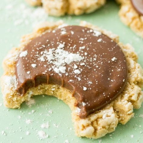 Muddy Buddy Cookies - Cooking With Karli Muddy Buddy Cookies, Peanut Butter Muddy Buddies, Crumble Cookie Recipe, Muddy Buddy, Cooking With Karli, Soft Peanut Butter Cookies, Classic Peanut Butter Cookies, Milk Chocolate Ganache, Peanut Butter Cookie