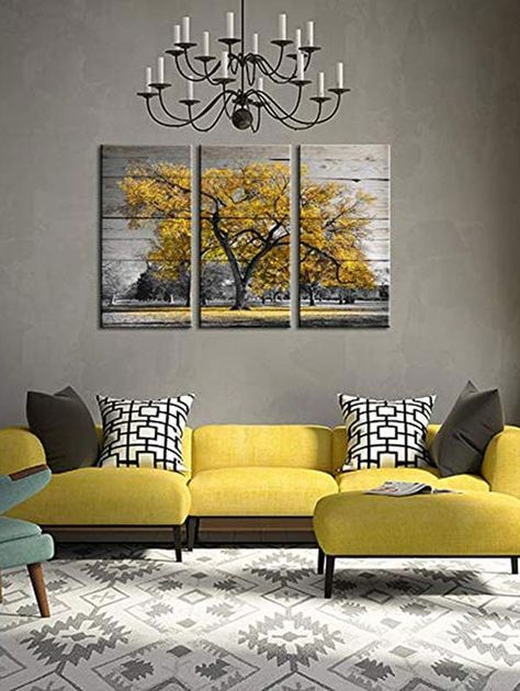 Trees Print Unframed Canvas Paintings - Classy Apartment Decor, Glamorous Living Room, Cheap Wall Art, Classy Living Room, Nature Wall Decor, Blue Tree, Canvas Art Wall Decor, Online Wall Art, Canvas Wall Art Set