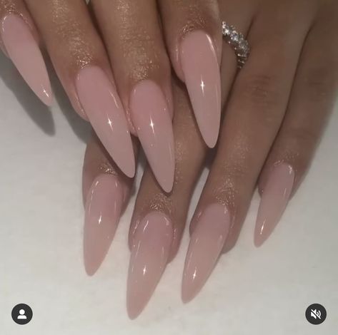 Almonds Nails Designs, Classy Chic Nails, Xl Almond Nails, Almond Acrylic Nails Long, Almond Shaped Nails Long, Sharp Almond Nails, Long Nails Almond, Classy Almond Nails, Long Almond Nails