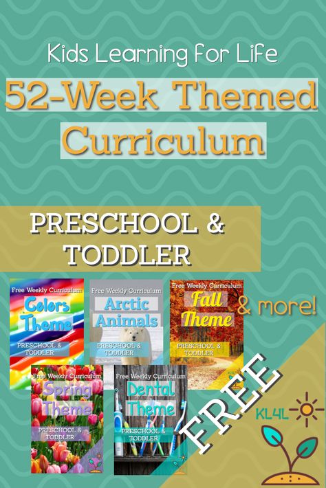 Weekly Curriculum Preschool, Daycare Curriculum Themes, Monthly Themes For Daycare, Daycare Curriculum Lesson Plans Preschool Themes, Daycare Theme Ideas, 3 Yo Preschool Curriculum, Infant Creative Curriculum, Themes For Kindergarten Weekly, Kindercare Curriculum