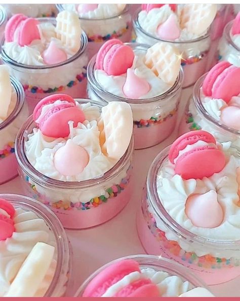 Milkshake Candle, Candle Scents Recipes, Handmade Candles Diy, Craft Fair Booth Display, Sweet Candles, Homemade Scented Candles, Candle Making Business, Dessert Candles, Belgrade Serbia