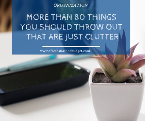 do you feel like you have too much stuff. You probably do and a lot of it you don't need. Here are some things you should throw out that are just clutter I Have Too Much Stuff, Quote Wall, Decluttering List, Cleaning Hacks Bedroom, Laundry Closet Makeover, Vinegar Uses, House Smell Good, Getting Rid Of Clutter, Clean Bedroom