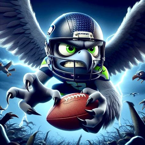 Seahawks Wallpaper, Seahawks Logo, Seattle Seahawks Logo, Seattle Seahawks Football, Seahawks Football, Best Football Team, Best Fan, Football Party, Amazing Spiderman