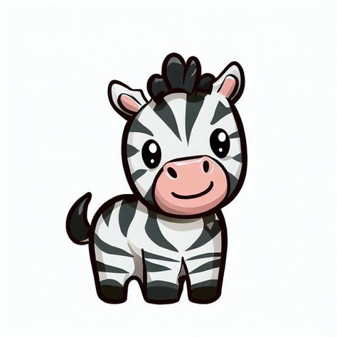 Cute zebra Zebra Cute Drawing, Clipart Aesthetic, Donkey Drawing, Zebra Cartoon, Zebra Drawing, Zebra Illustration, African Elegance, Adorable Illustration, Cartoon Tattoo