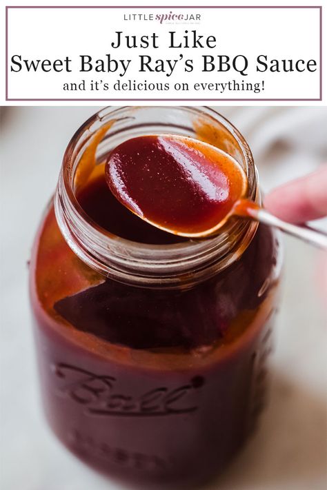 Vegan Bbq Sauce, Sweet Baby Rays Bbq Sauce, Bbq Sauce Homemade Easy, Honey Barbecue Sauce, Homemade Bbq Sauce Recipe, Homemade Bbq Sauce, Honey Barbecue, Barbecue Sauce Recipes, Homemade Barbecue Sauce