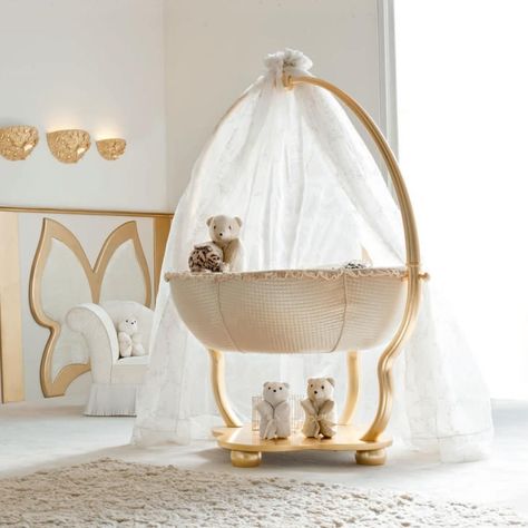 The Baby Cot Shop on Instagram: “You know how overwhelming it is to find the perfect nursery furniture? We produce nursery furniture tailored to your personal style.⠀ ⠀ ⠀⠀…” Unique Baby Furniture, Round Baby Cribs, Luxury Baby Crib, Round Crib, Luxury Baby Nursery, Modern Baby Cribs, Luxury Baby Room, Round Cribs, Luxury Nursery