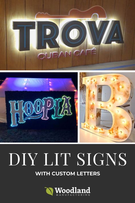 Diy Light Up Sign, Diy Signage, Coffee Trailer, Led Light Box, Wooden Light, Light Up Signs, Led Diy, Bright Ideas, Urgent Care