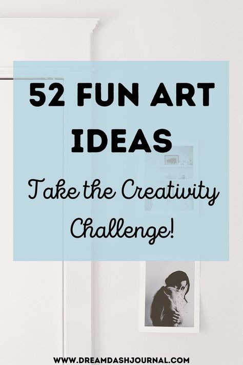 Creative Challenge Projects, Creative Workshop Ideas, Healthy Hobbies, Paint Business, Retreat Activities, Best Art Supplies, Art Exercises, Fun Art Ideas, Creativity Challenge