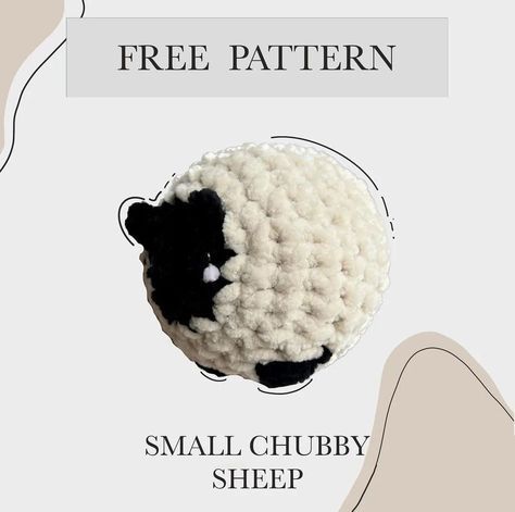 #freecrochetpattern on Instagram | Hashtags Crochet Sheep Pattern, Sheep Pattern, Crochet Sheep, Quick Crochet Patterns, Pola Amigurumi, Crochet Animals Free Patterns, Crochet Design Pattern, Beginner Crochet Projects, Quick Crochet