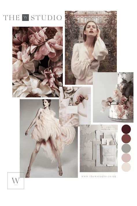 Moody Hues wedding inspiration. Tips for creating your wedding mood board. A mood board for a moody hues wedding! wedding inspiration | wedding planning | mood board #wedding #weddinginspo #weddingplanning #weddinginspiration #moodboard #inspirationboard #weddingtips #weddingguide #weddingplanningtips #weddingplanningguide #autumnwedding #fallwedding #moodyhueswedding Client Board Fashion Design, Royal Moodboard, Wedding Mood Board Ideas, Wall Mood Board, Mood Board Fashion Inspiration, Mood Board Aesthetic, Mood Wedding, Client Board, Flower Peony