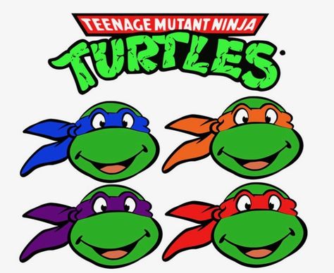 Turtle character Ninja Turtles Svg, Tmnt Logo, Ninja Turtle Shells, Ninja Turtle Cupcakes, Ninja Turtles Birthday Party, Pin Up Drawings, Ninja Party, Ninja Turtle Birthday, Tmnt Turtles