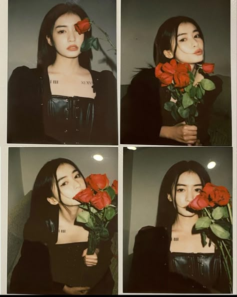 Dark Feminine Aesthetic Photoshoot, Photo Themes Ideas, Self Photo Ideas At Home, Self Photography Aesthetic, Poses With Roses Photo Ideas, Instagram Photoshoot Ideas At Home, Self Poses Ideas, Photography Concepts Ideas, Birthday Picture Ideas Instagram At Home