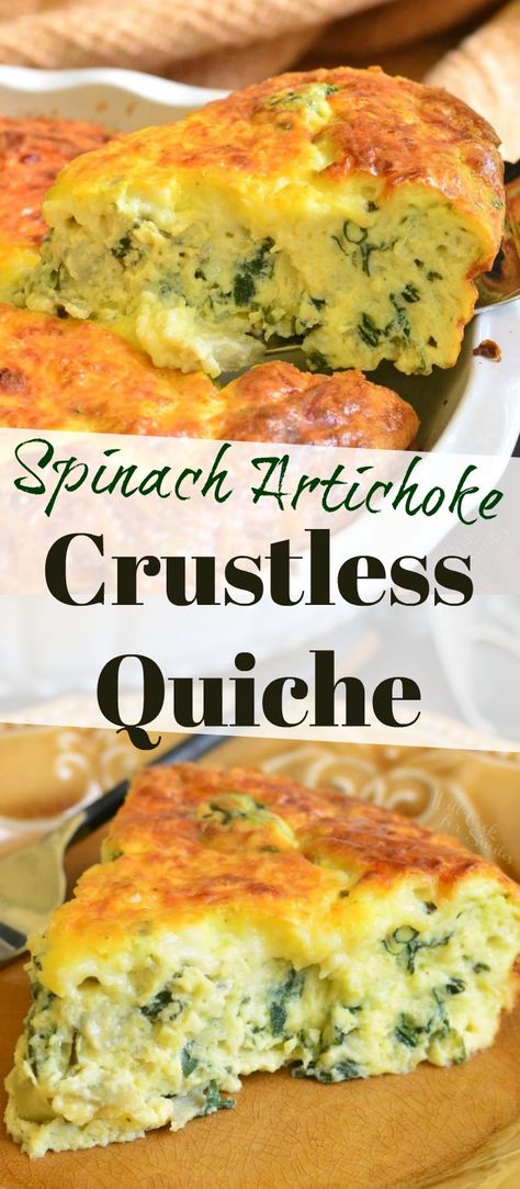 Quiche Recipes Vegetarian, Easy Quiche Recipes, Creamy Quiche, Crustless Quiche Recipes, Quiche Recipes Crustless, Quiche Breakfast, Vegetarian Quiche Recipes, Classic Quiche, Recipes Quiche