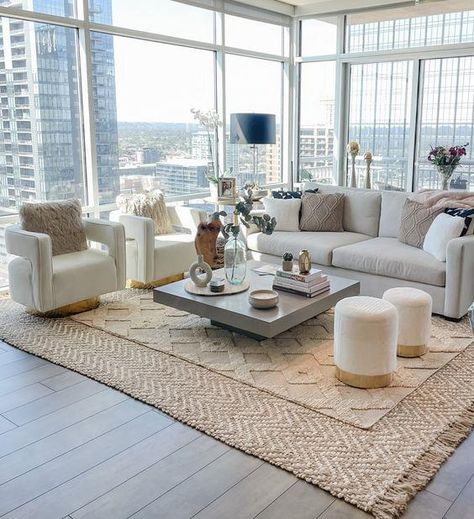 High rise interior decorating in Austin, Texas High Rise Condo Aesthetic, Austin Texas Apartment Aesthetic, Austin Texas Apartments, High Rise Condo, Airbnb Apartment, Austin Apartment, Lubbock Texas, Cotton Throw Blanket, Apartment Aesthetic