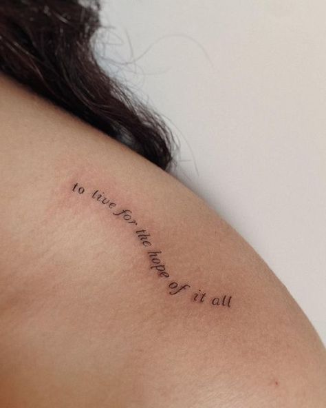 Hope Of It All Tattoo, Taylor Swift Lyric Tattoo, Dainty Designs, Lyrics Tattoo, Taylor Swift Tattoo, Inspo Tattoo, Lyric Tattoos, Mini Tattoo, Red Tattoos